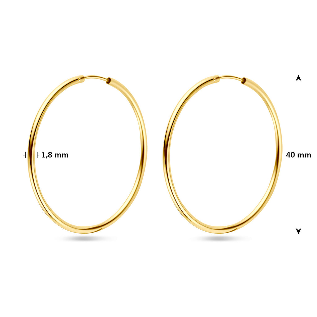 Oorringen 1.8 mm ronde buis