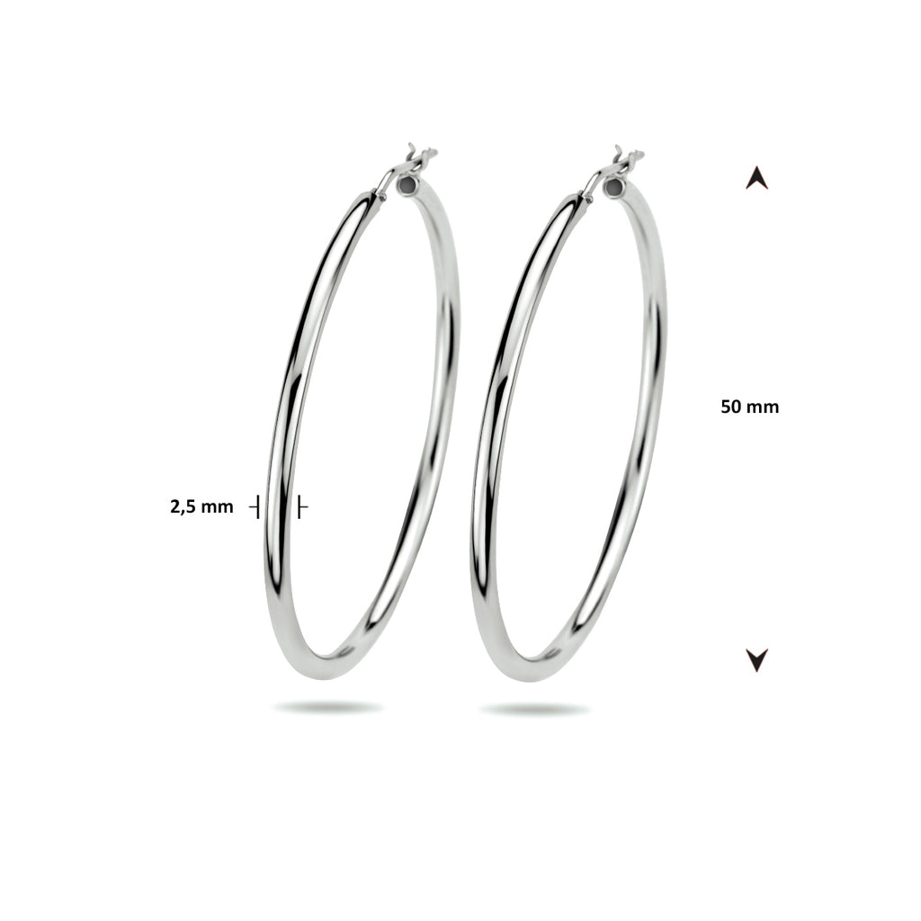 Oorringen 2.5 mm ronde buis