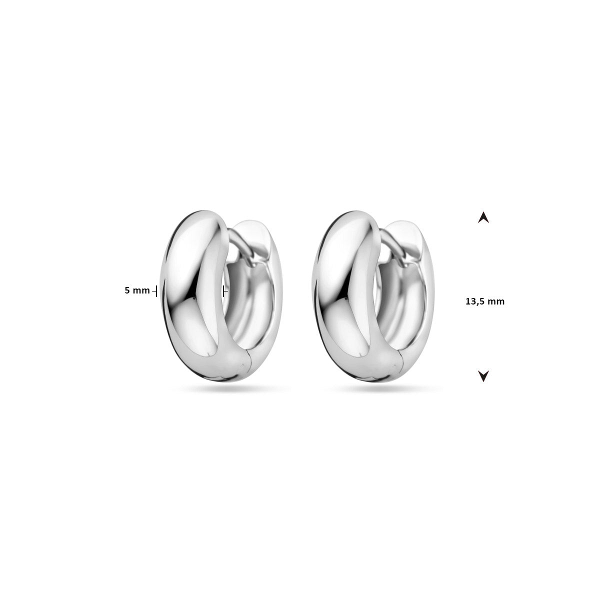 Klapoorringen 13.5 mm