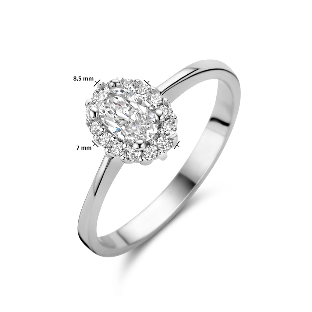 Ring zirkonia halo