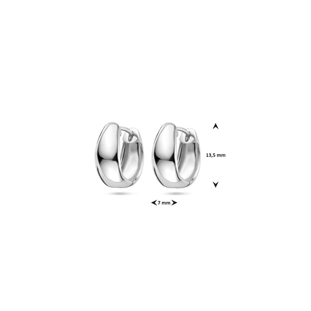 Oorringen - zilver