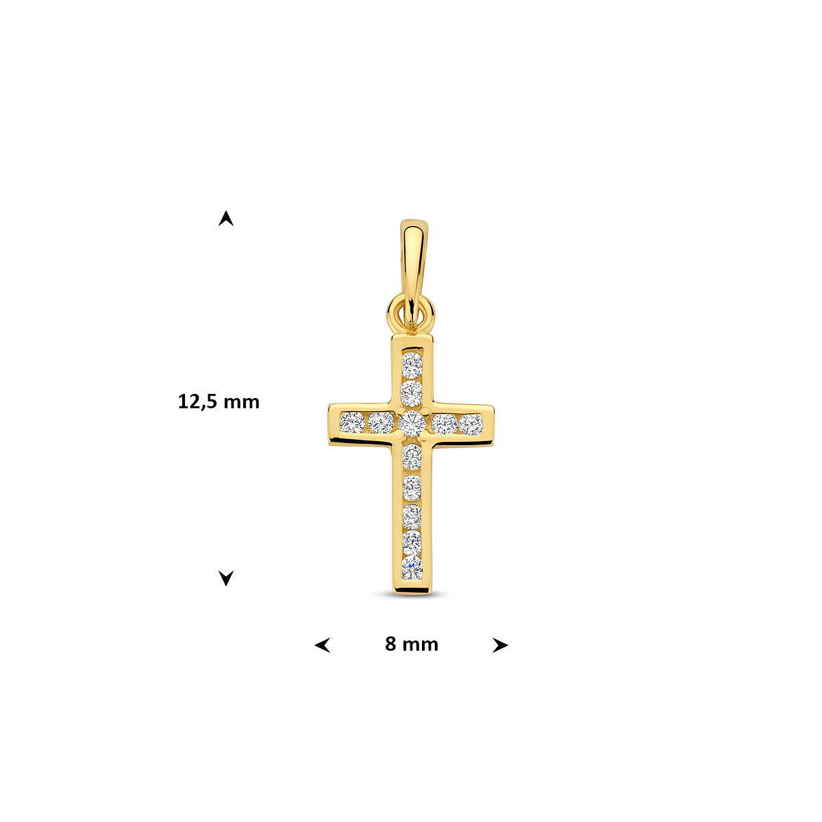 Hanger kruis en zirkonia