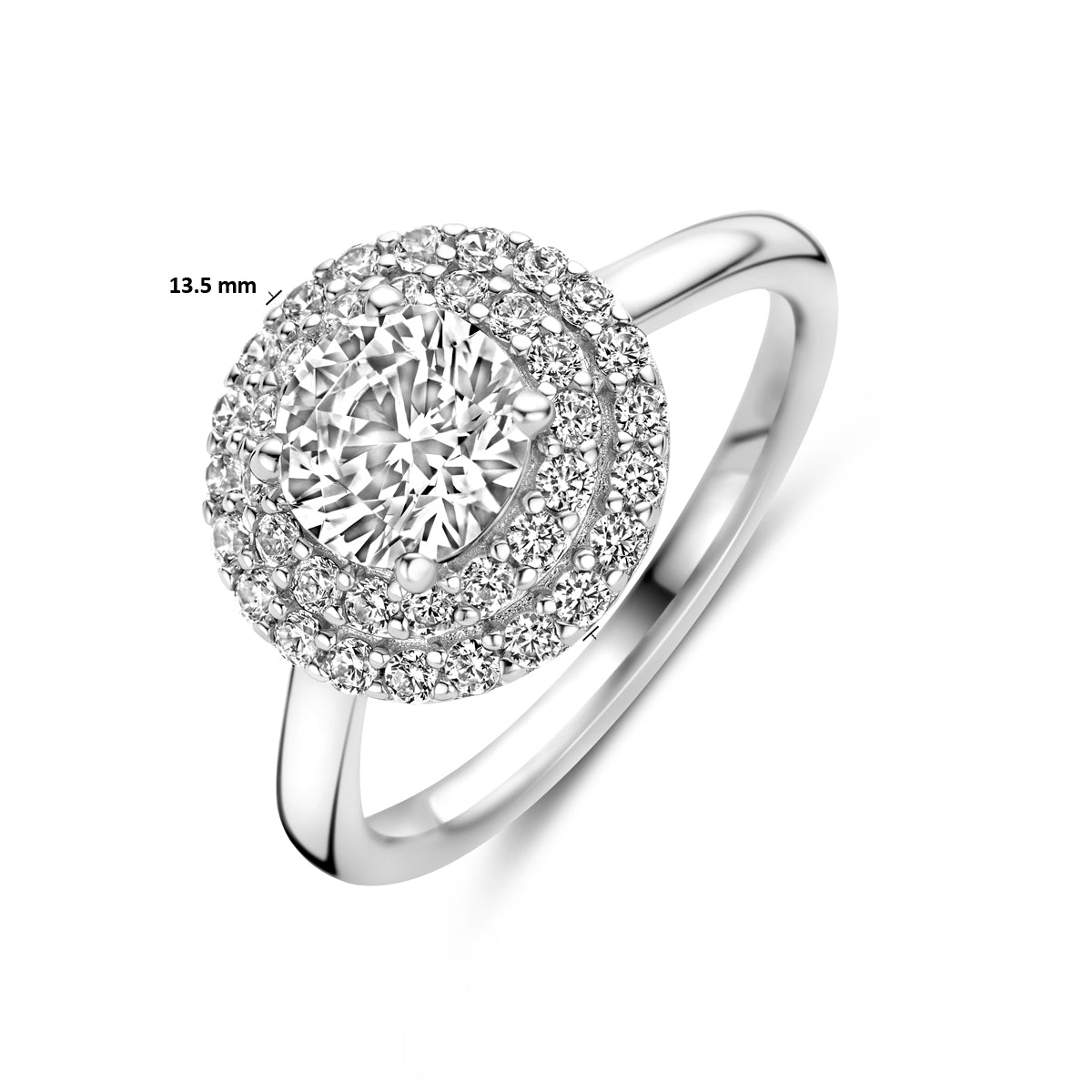 Ring zirkonia halo