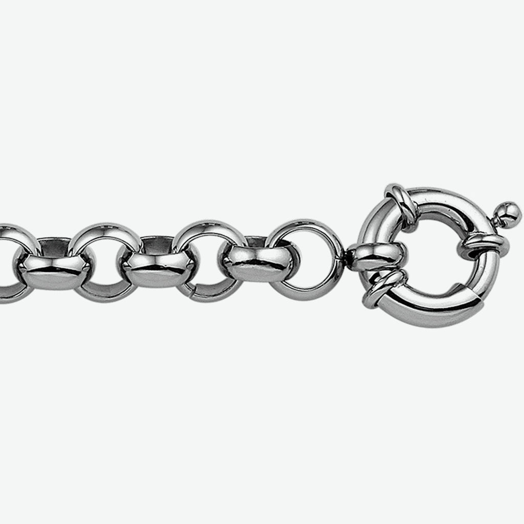 Armband jasseron 9 mm met groot springslot
