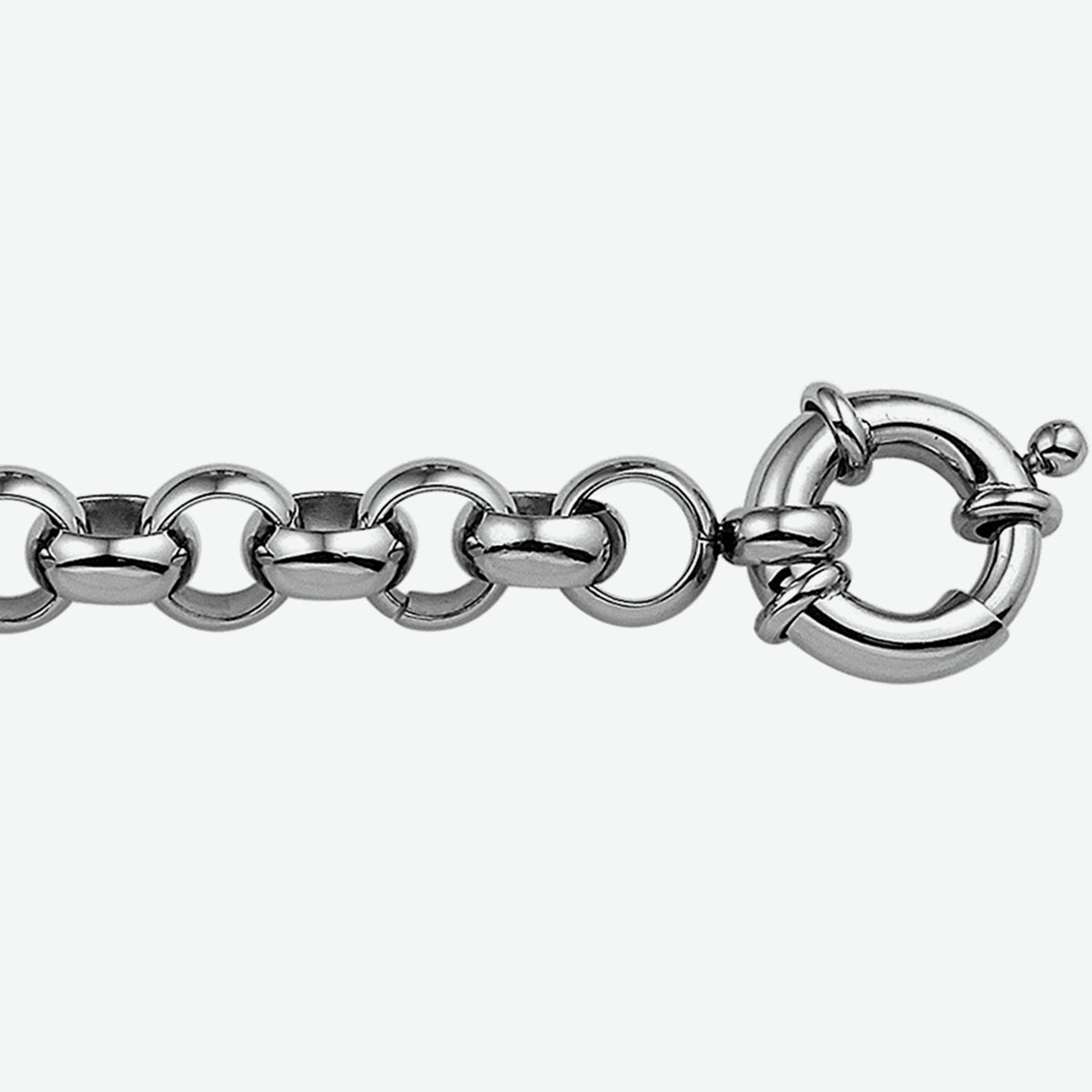 Armband jasseron 9 mm met groot springslot
