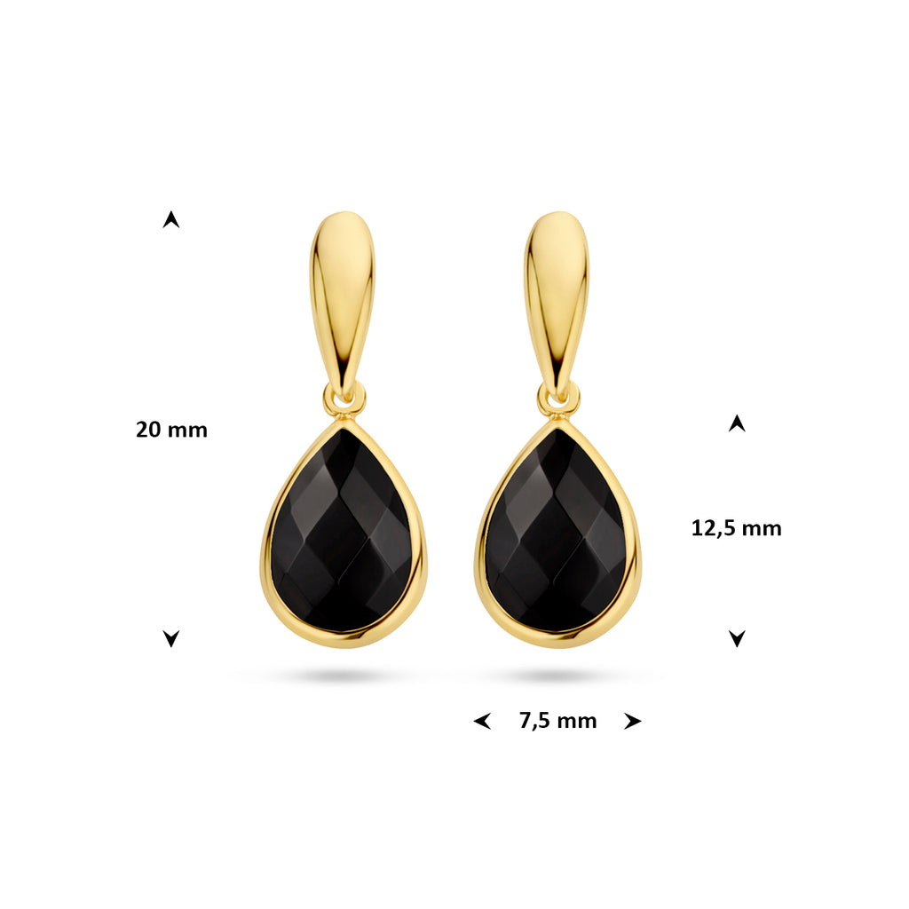 Oorhangers onyx