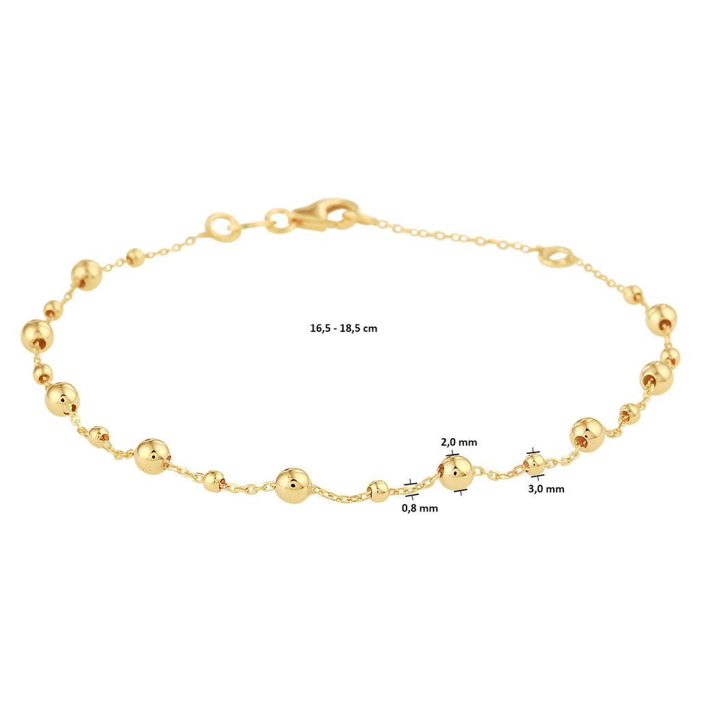 ARMBAND BOLLETJES  DAMES