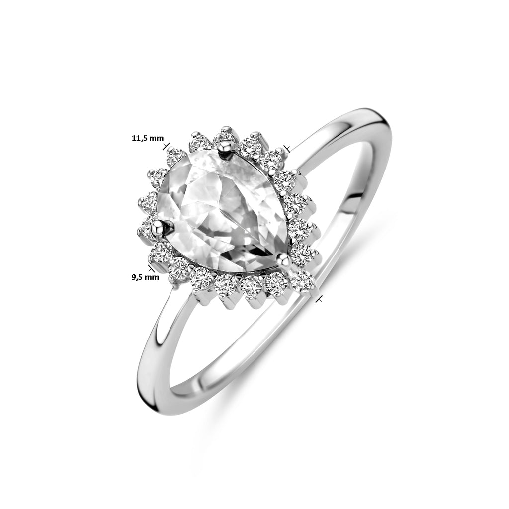 Ring zirkonia halo