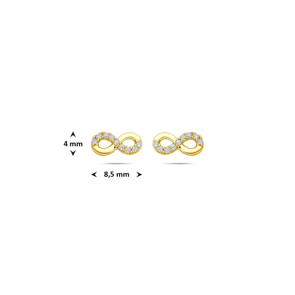 Oorknoppen infinity zirkonia