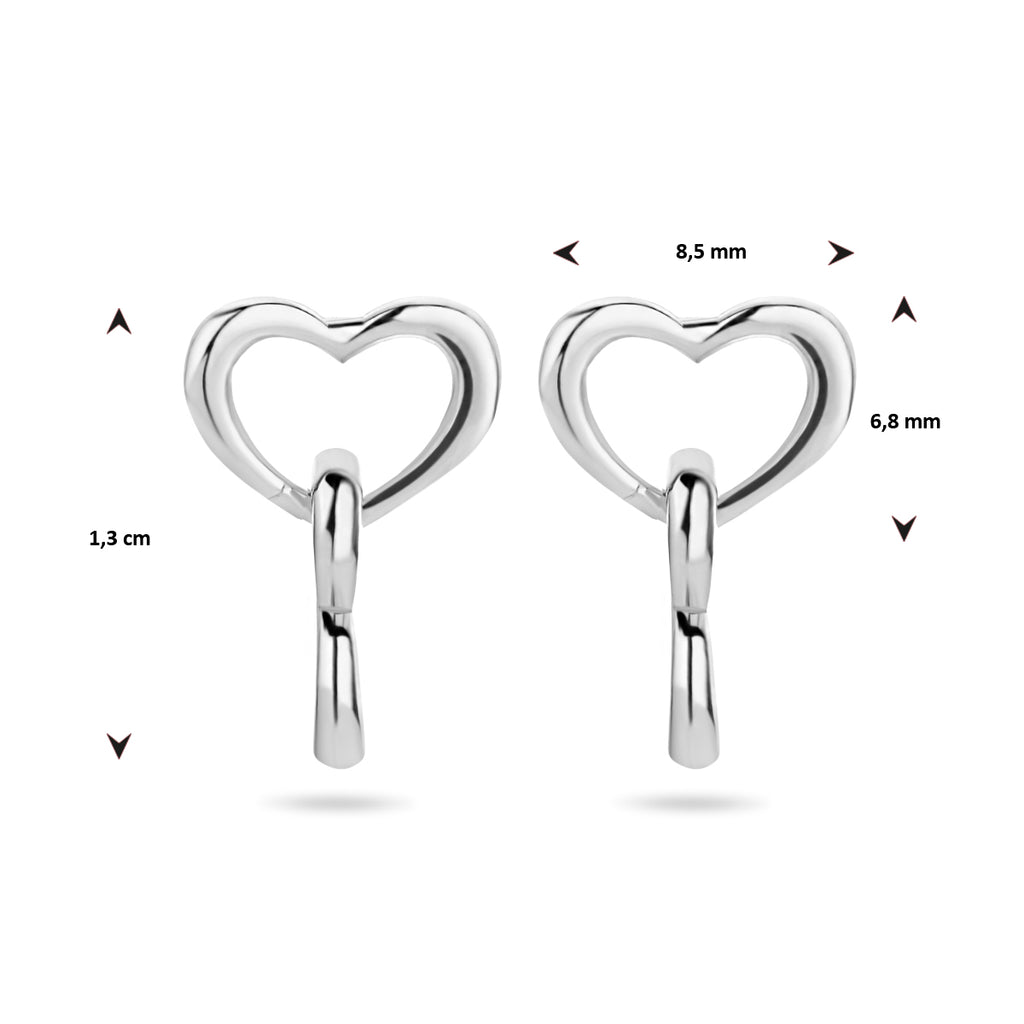 Oorhangers hartjes