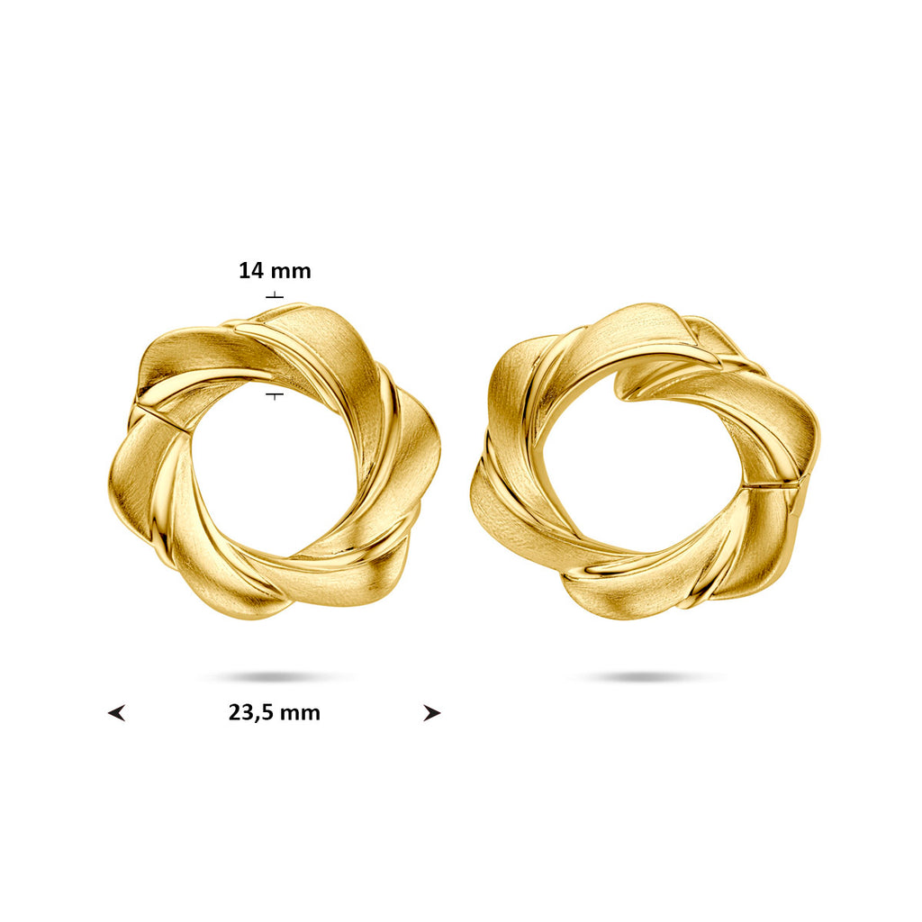 Klapoorringen poli/mat 23.5 mm 1 micron