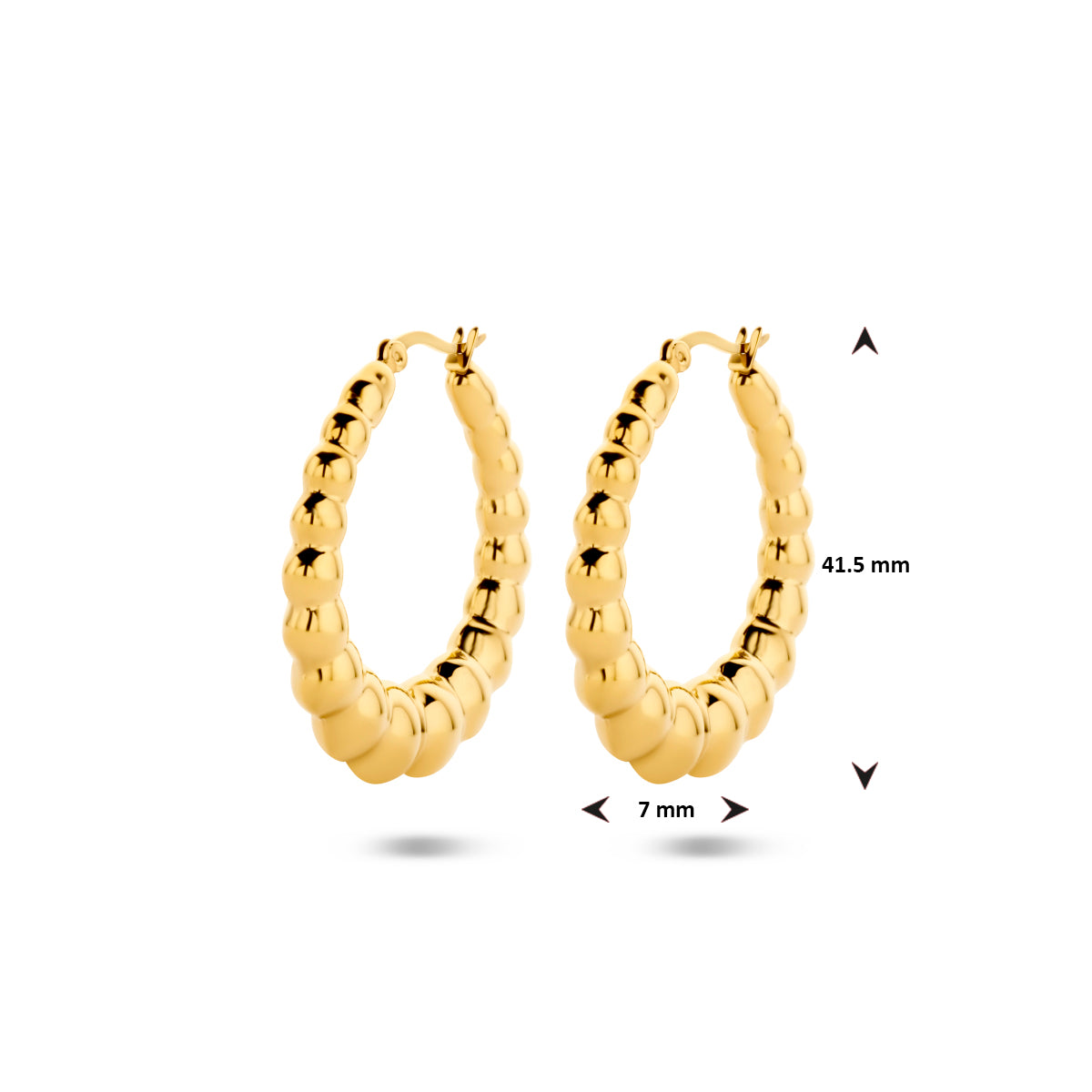 Oorringen ion plating