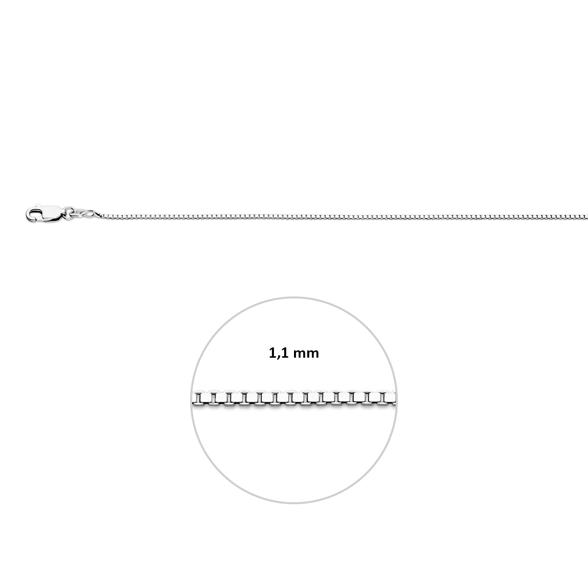 Collier - zilver