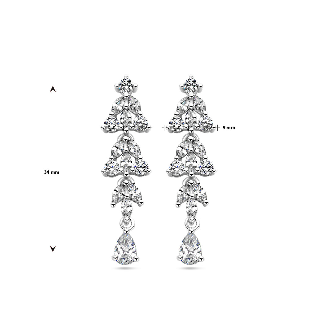 Oorhangers zirkonia