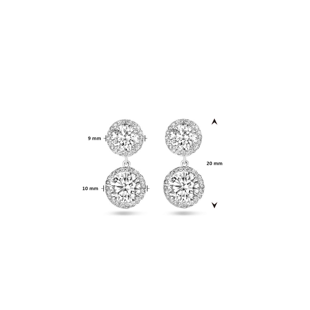 oorhangers zirkonia 20 mm