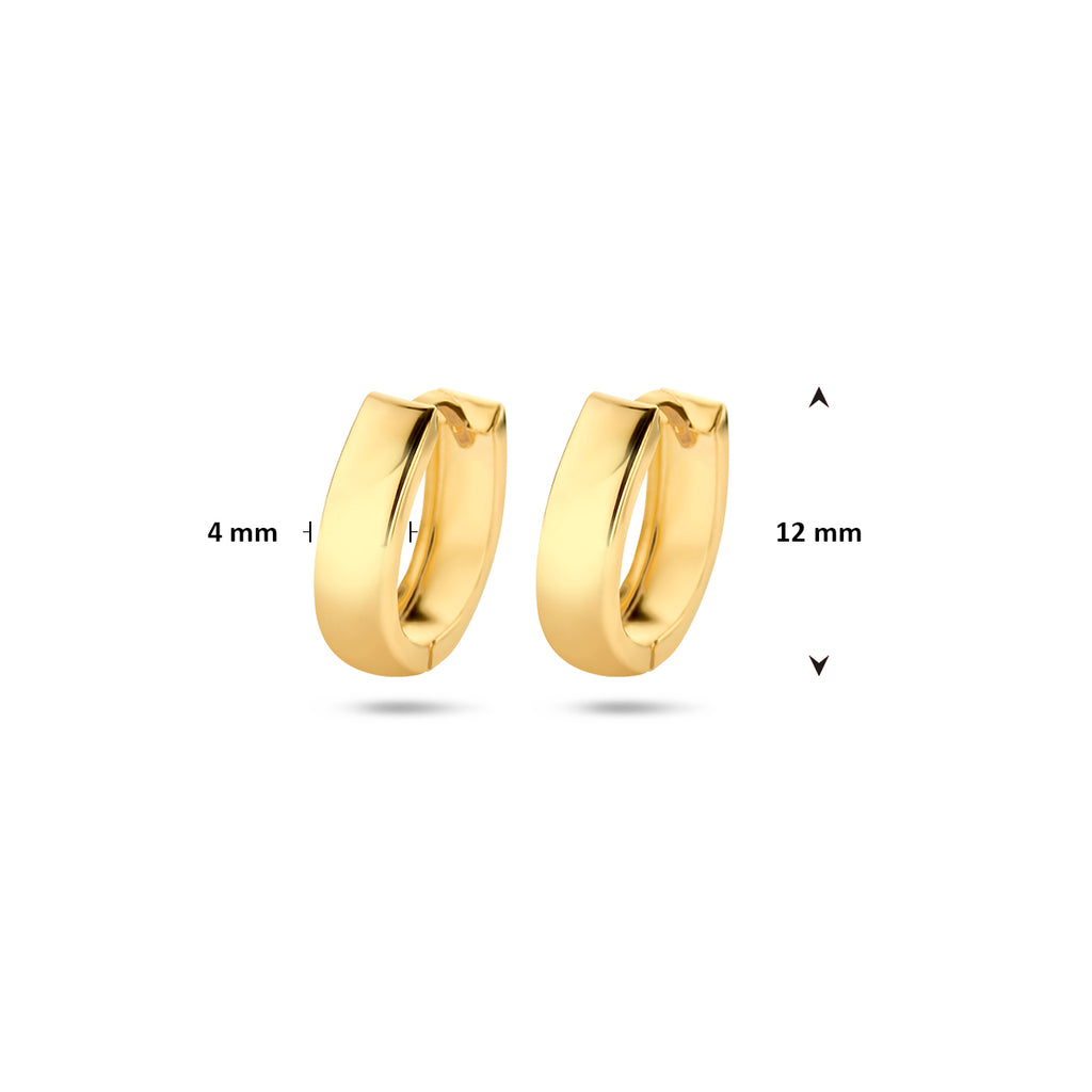 Klapoorringen vlak 4.0 mm