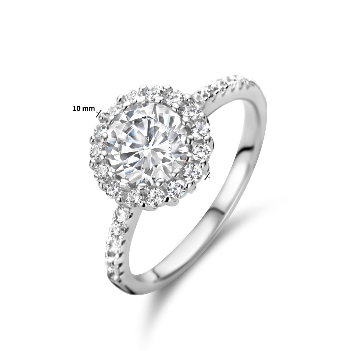 Ring zirkonia halo