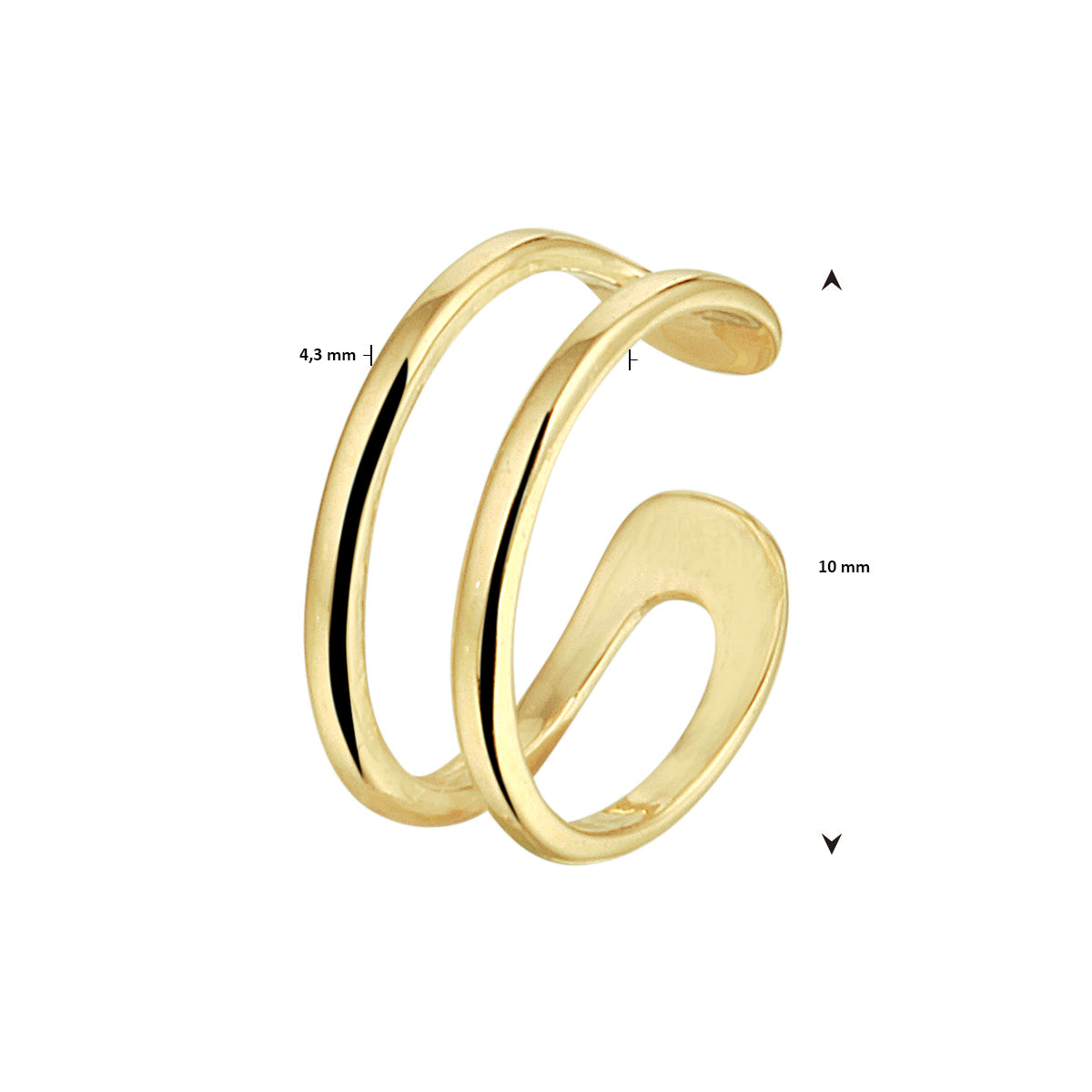 Earcuff per stuk