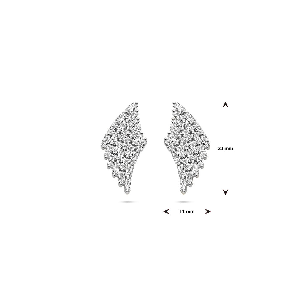 Oorknoppen zirkonia 23 mm