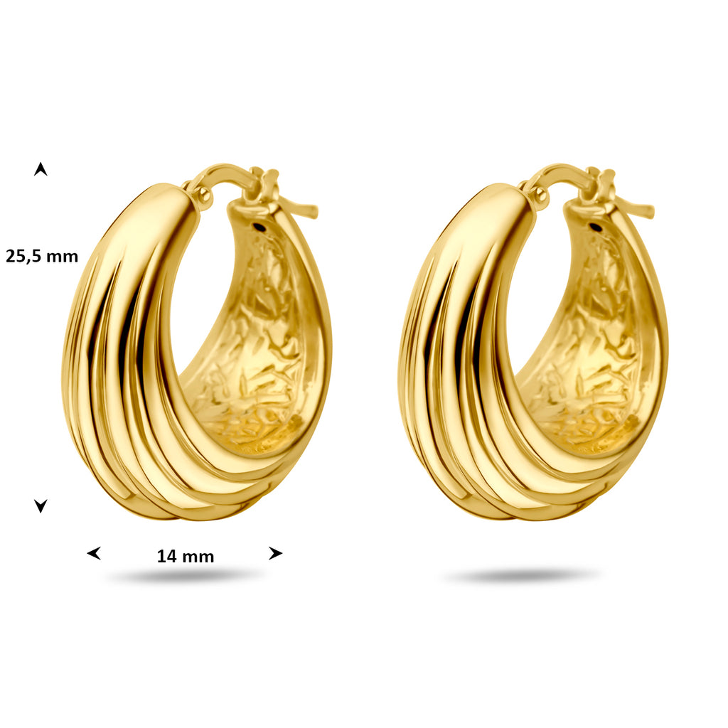 oorringen 25.5 mm 1 micron