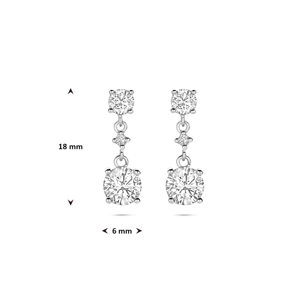 oorhangers zirkonia 18 mm