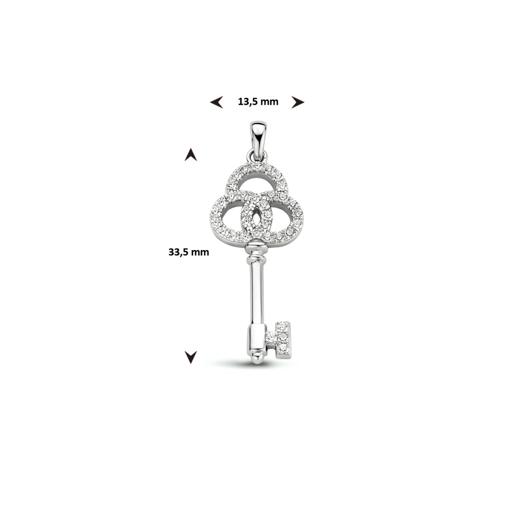 Hanger sleutel zirkonia