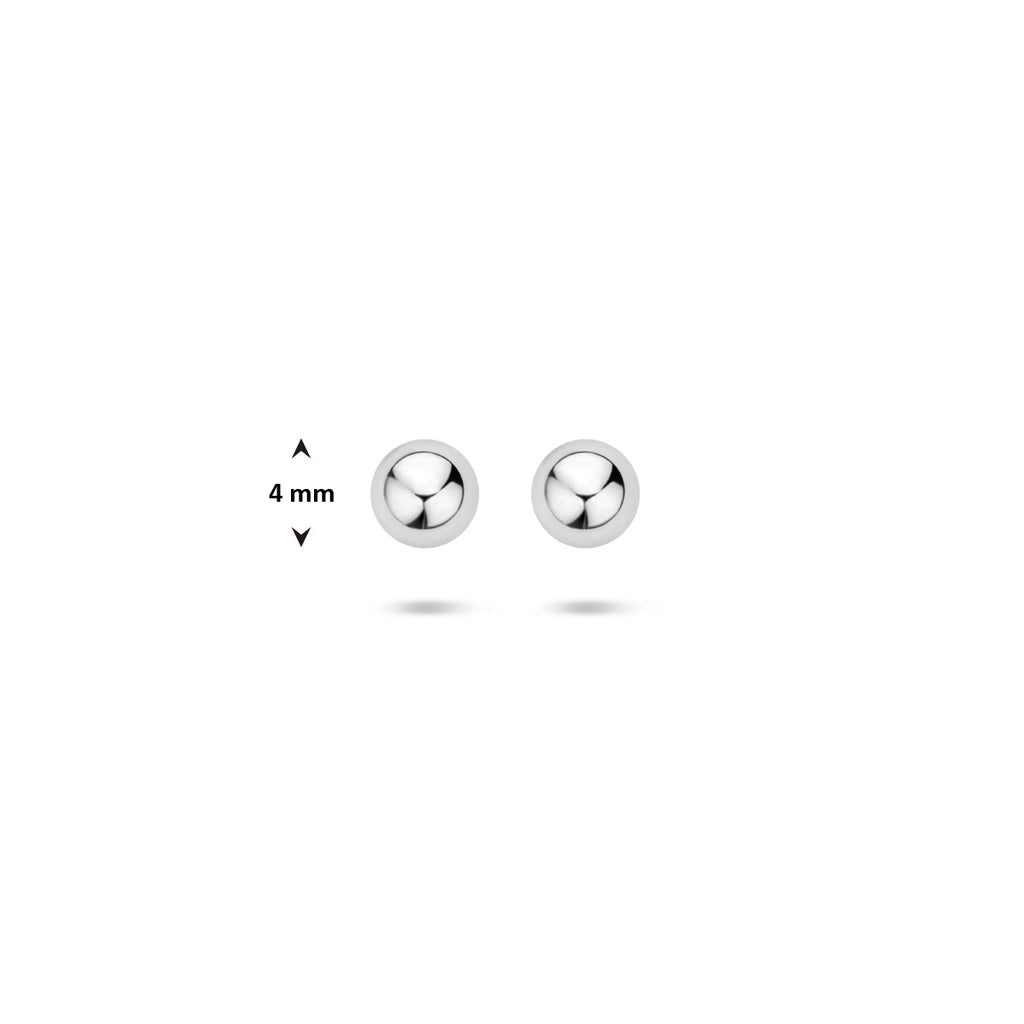 Zilver oorknoppen