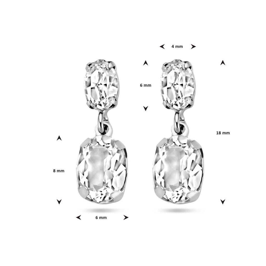 Oorhangers swarovski