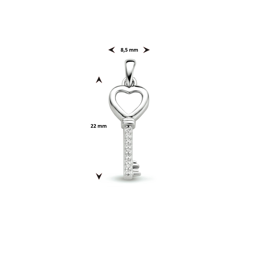 Hanger sleutel zirkonia