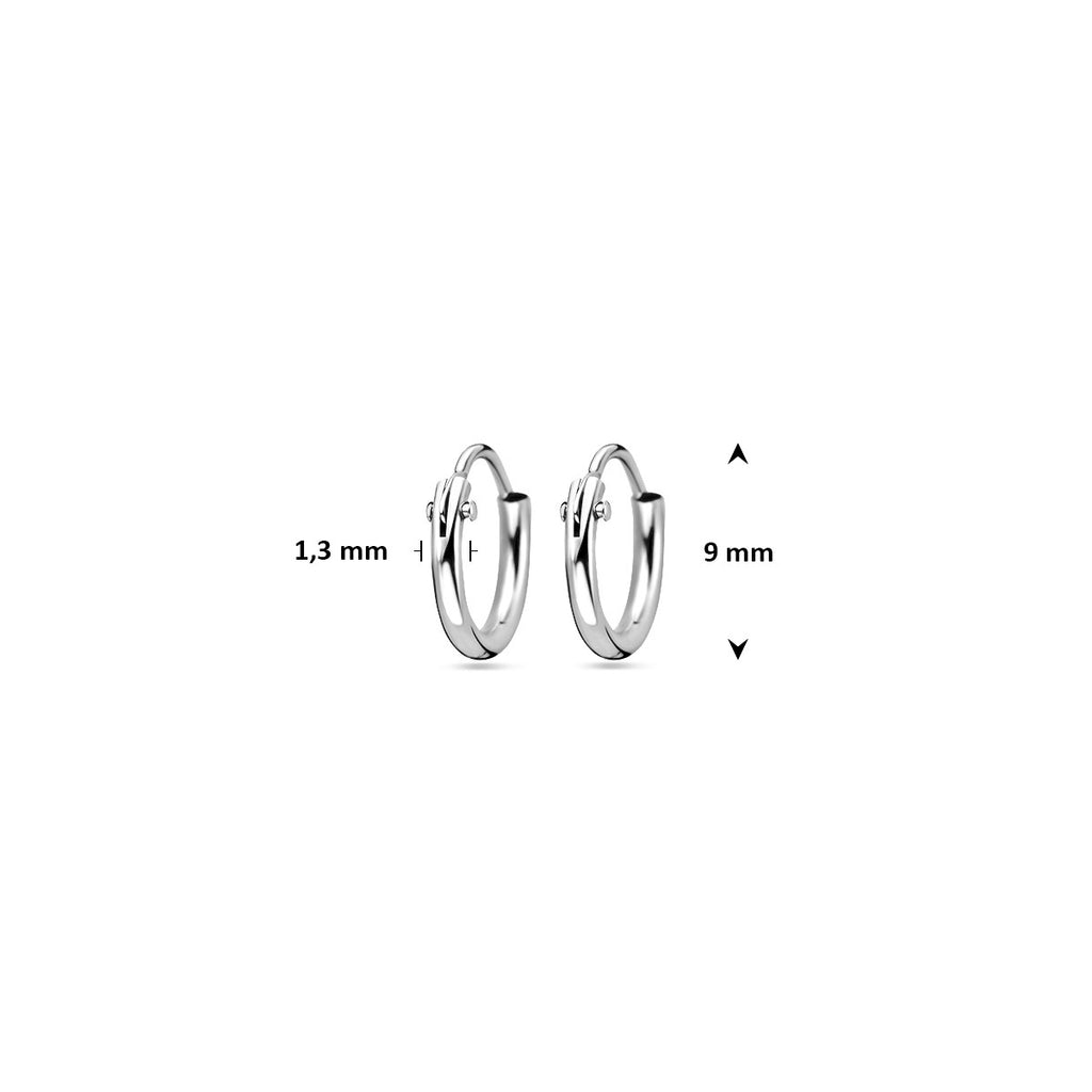 Oorringen 1.3 mm  ronde buis