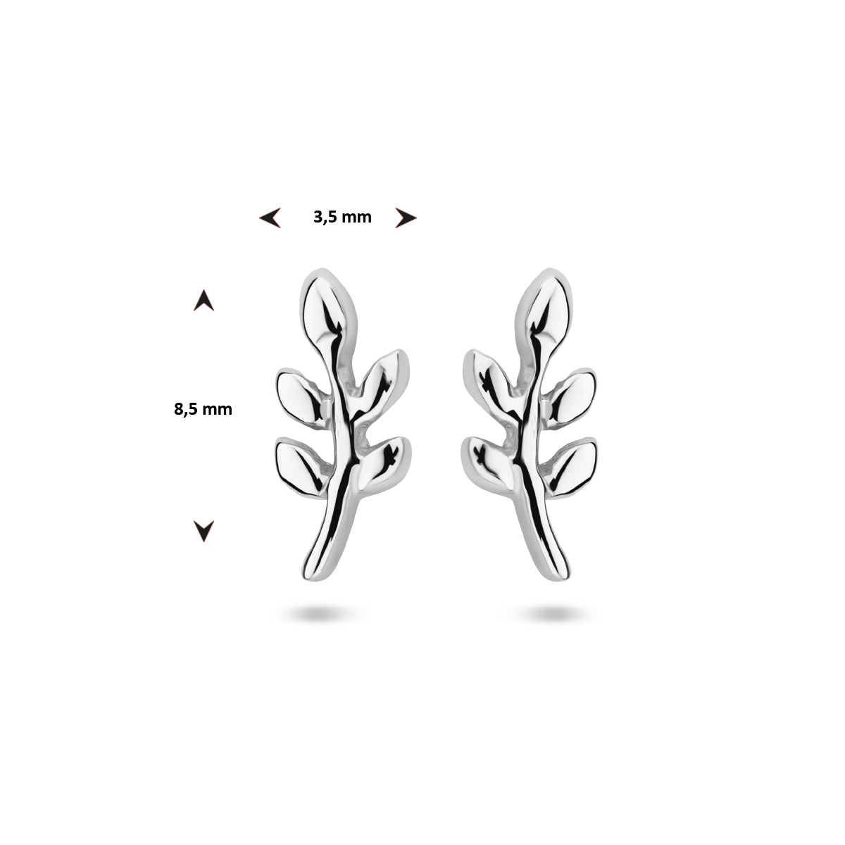 Oorstekers - zilver