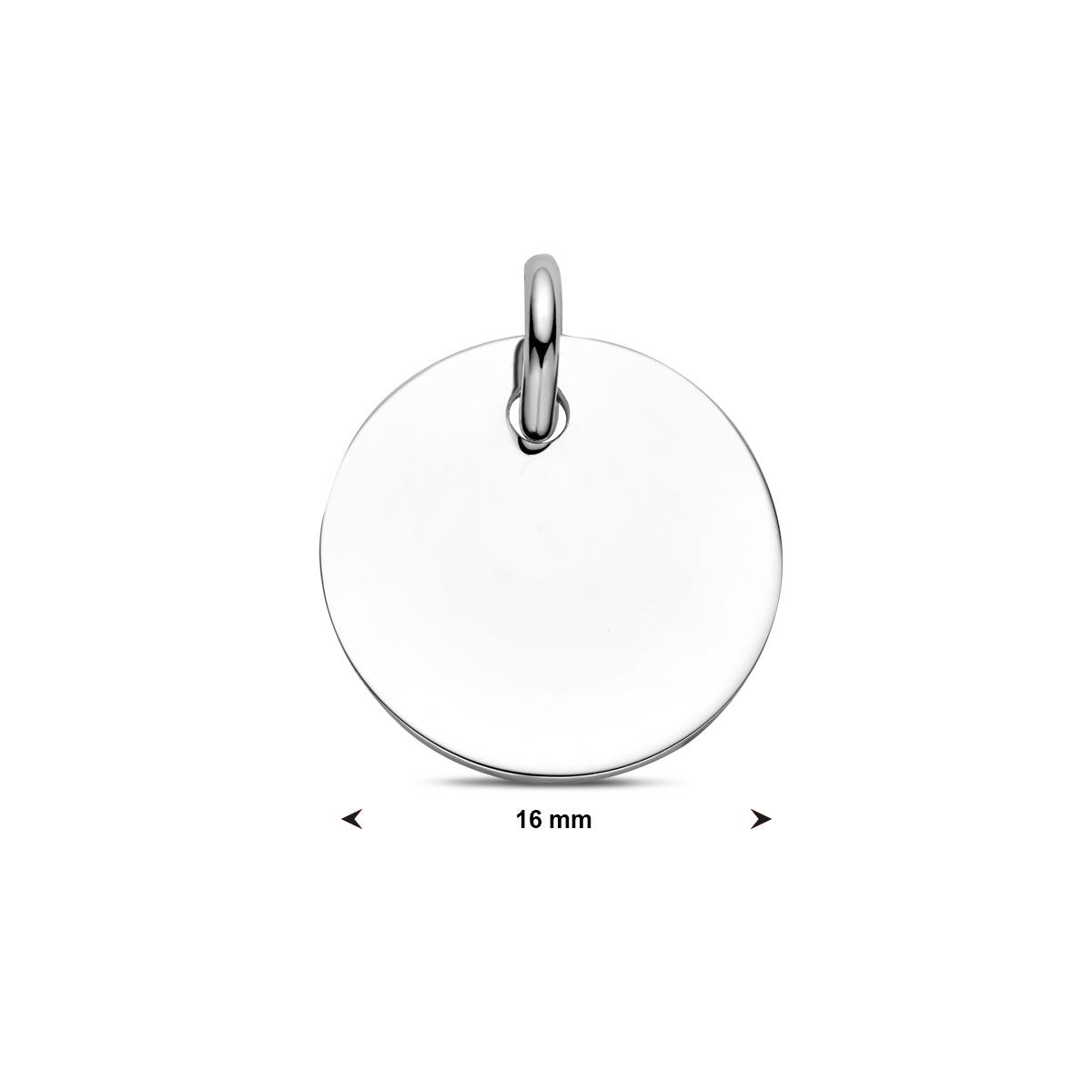 Graveerhanger zilver unisex