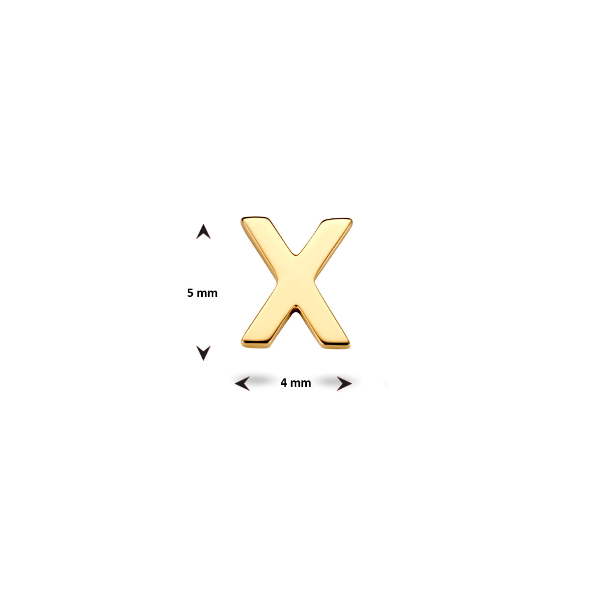 Oorknop letter
