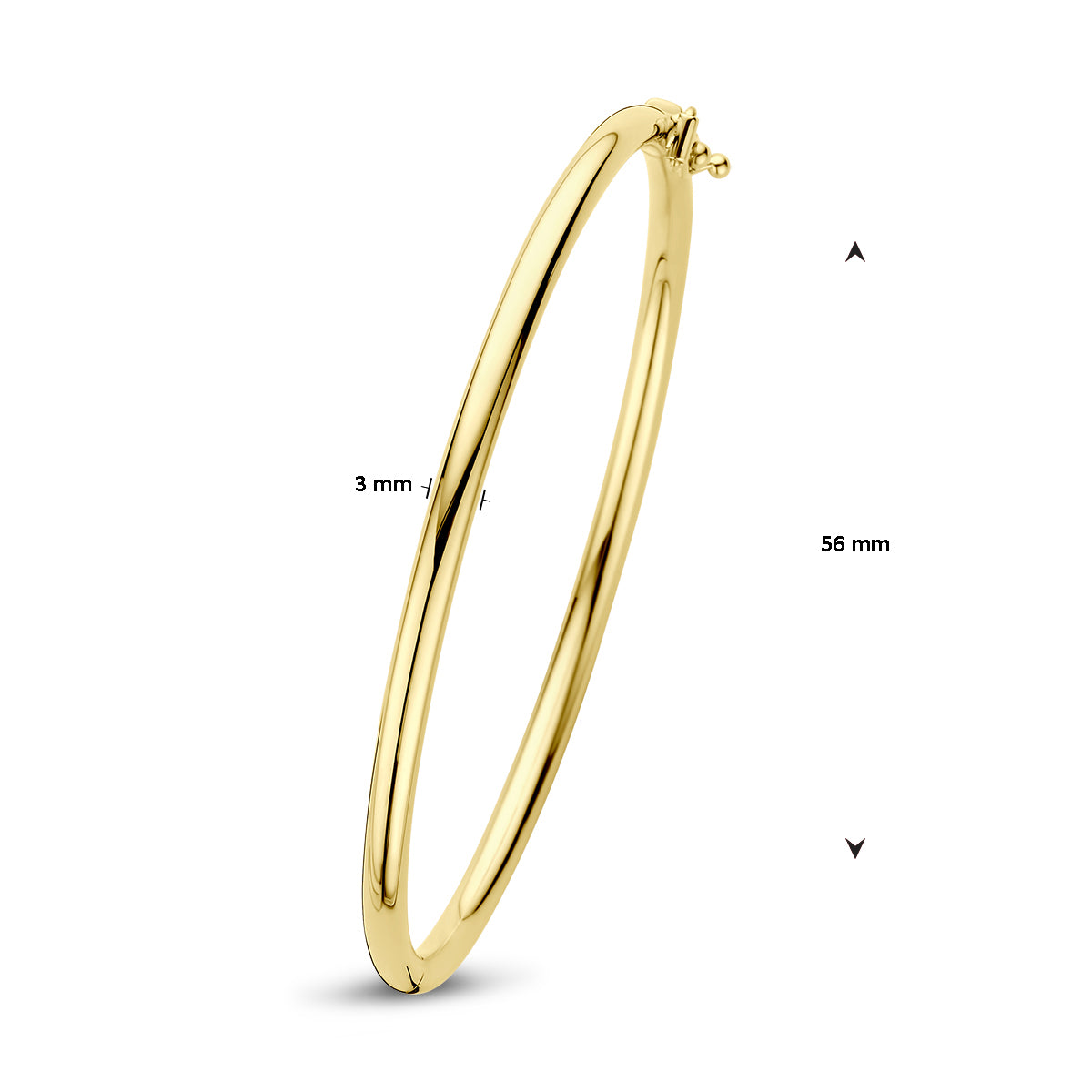 Bangle scharnier ronde buis