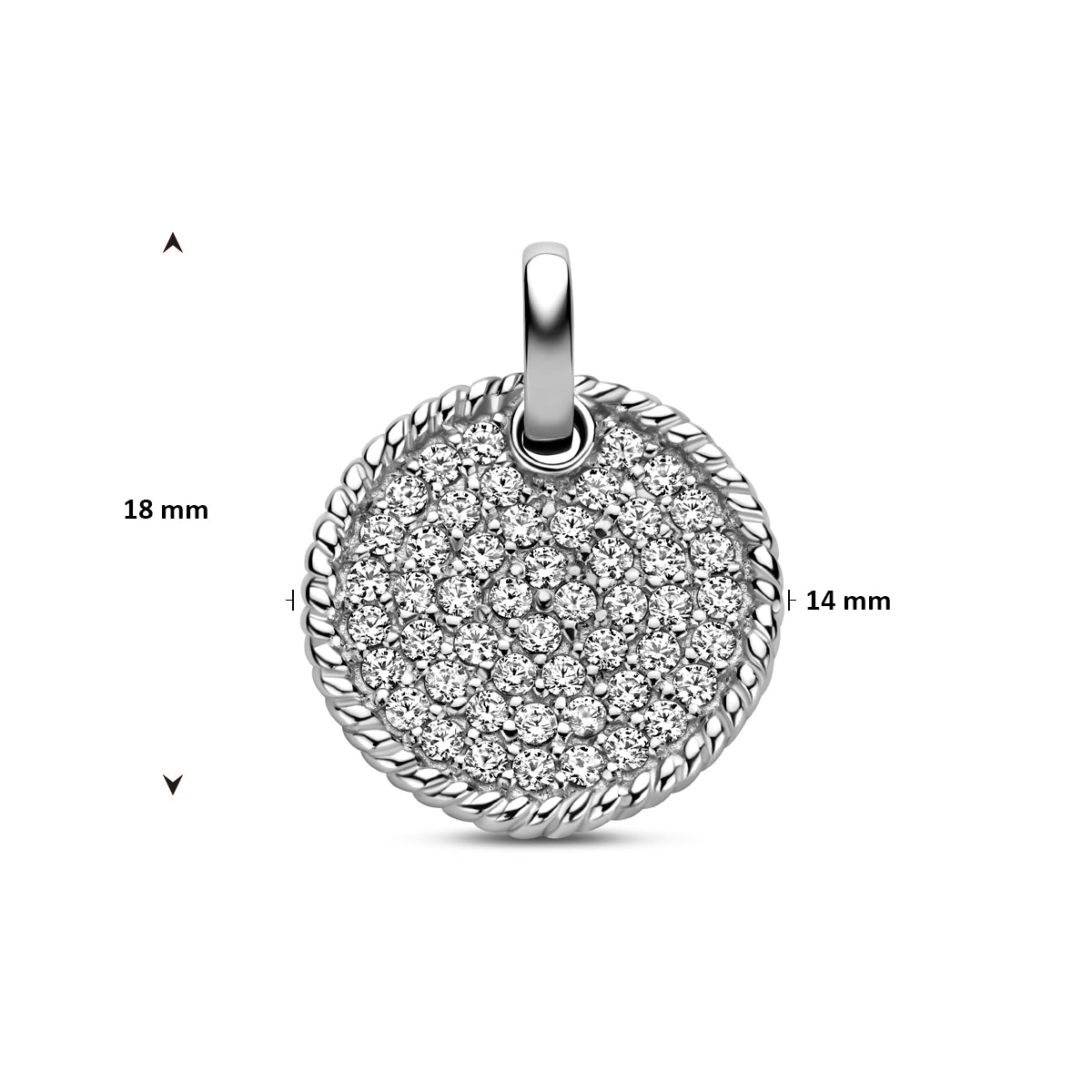 Hanger zirkonia 18 mm