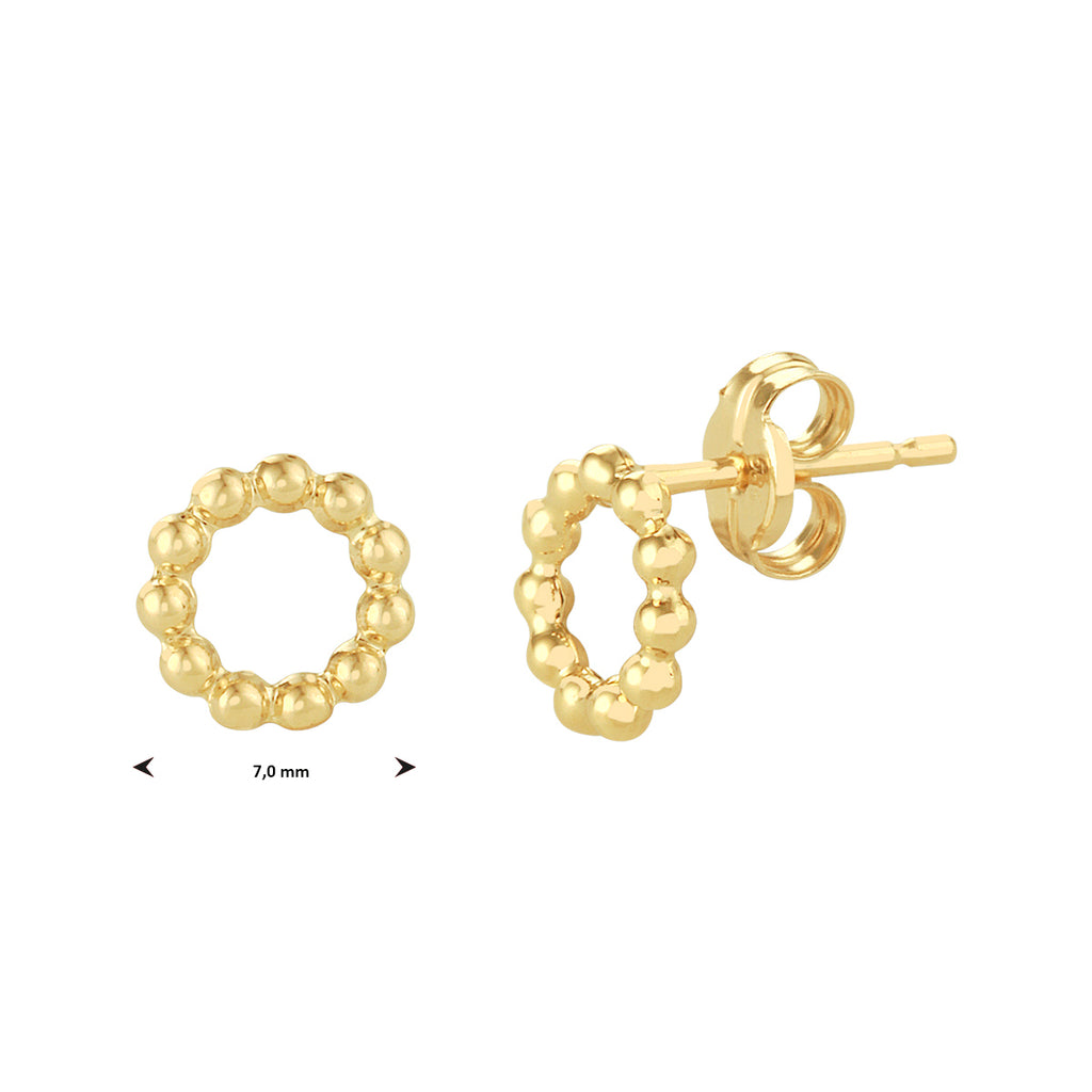 Oorstekers - goud
