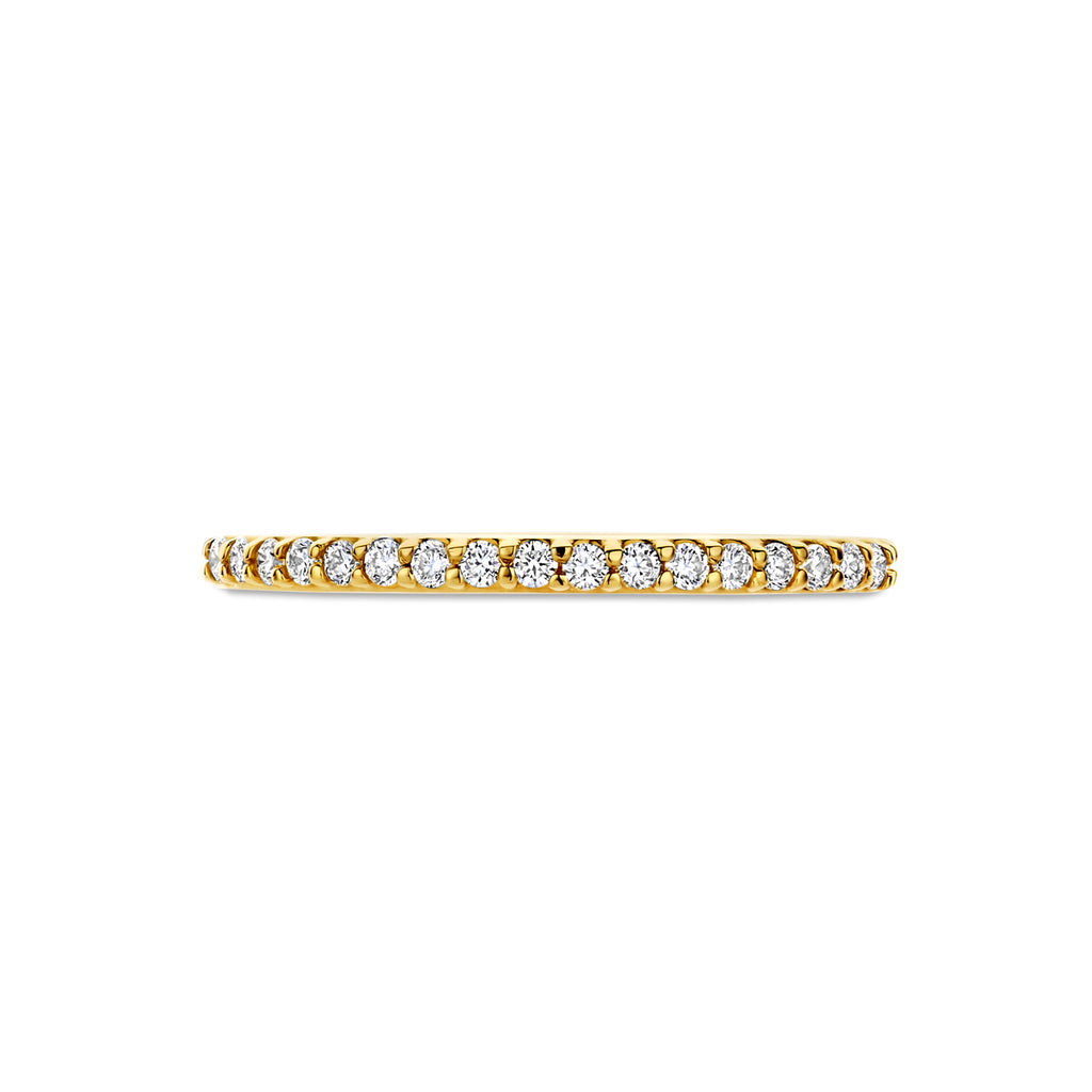 Ring lab grown diamant 0.17ct g vs