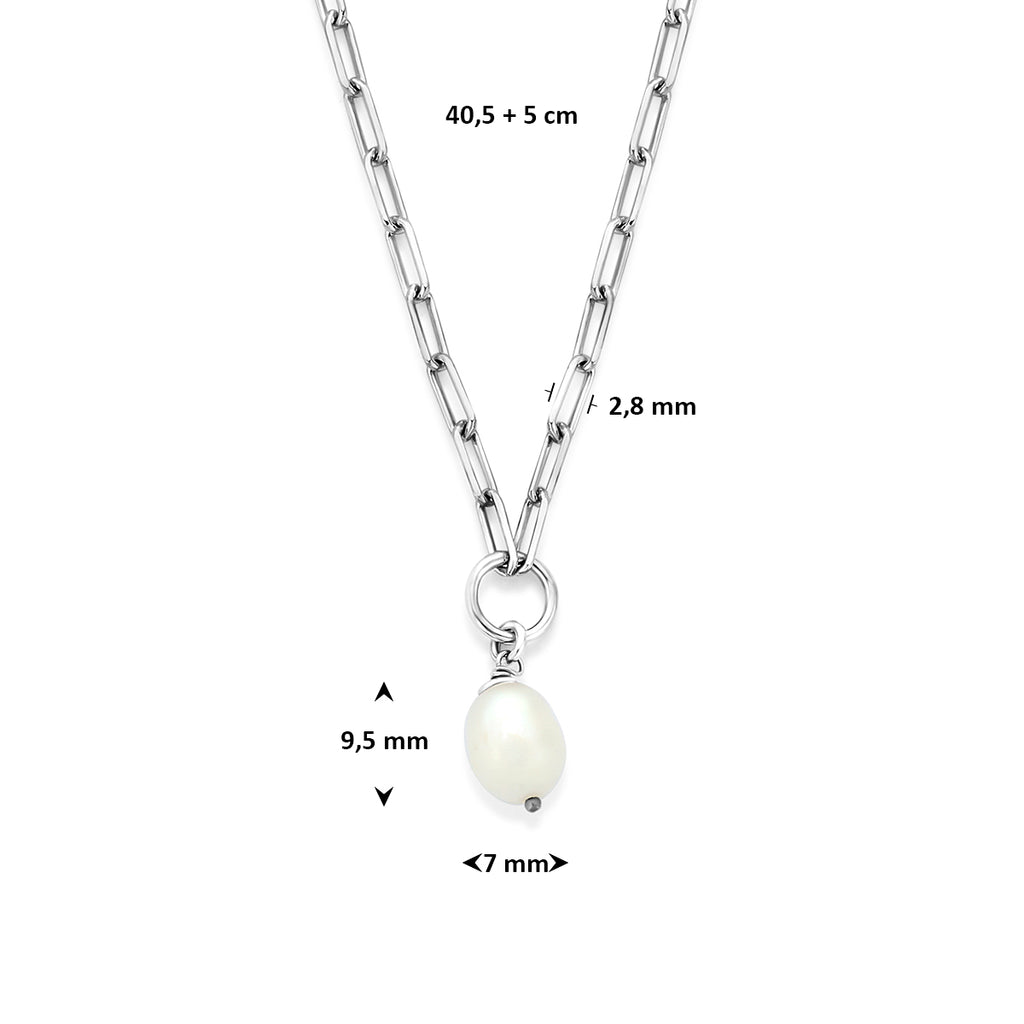 collier parel 40.5 + 5 cm