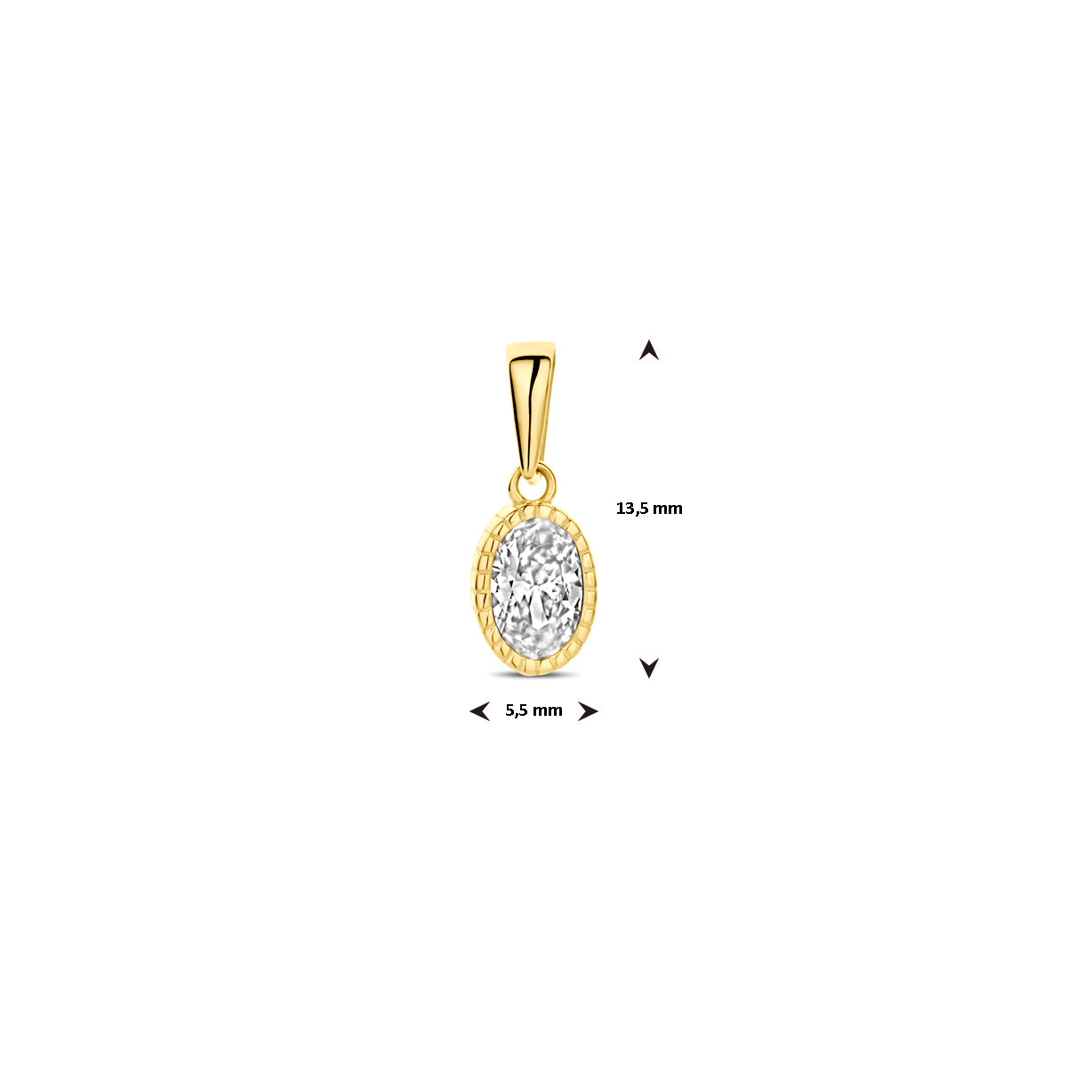 Hanger zirkonia 13.5 mm