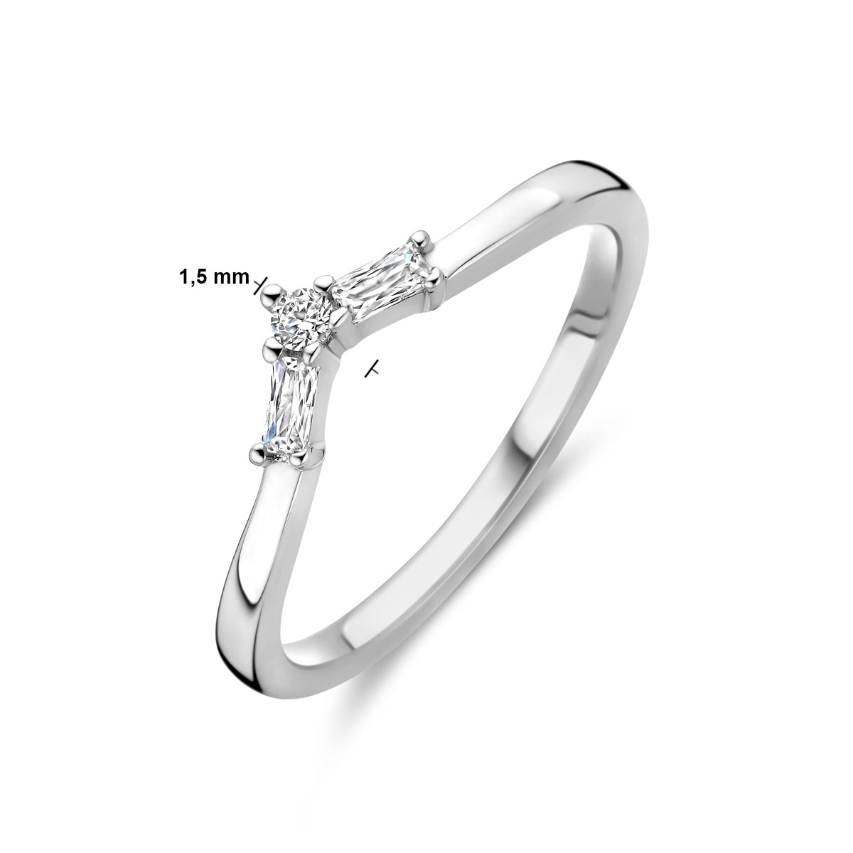 Ring v zirkonia