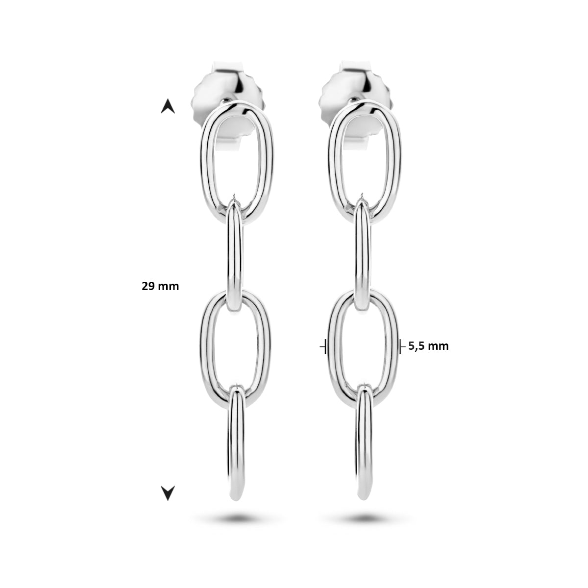 Oorhangers ronde buis paperclip