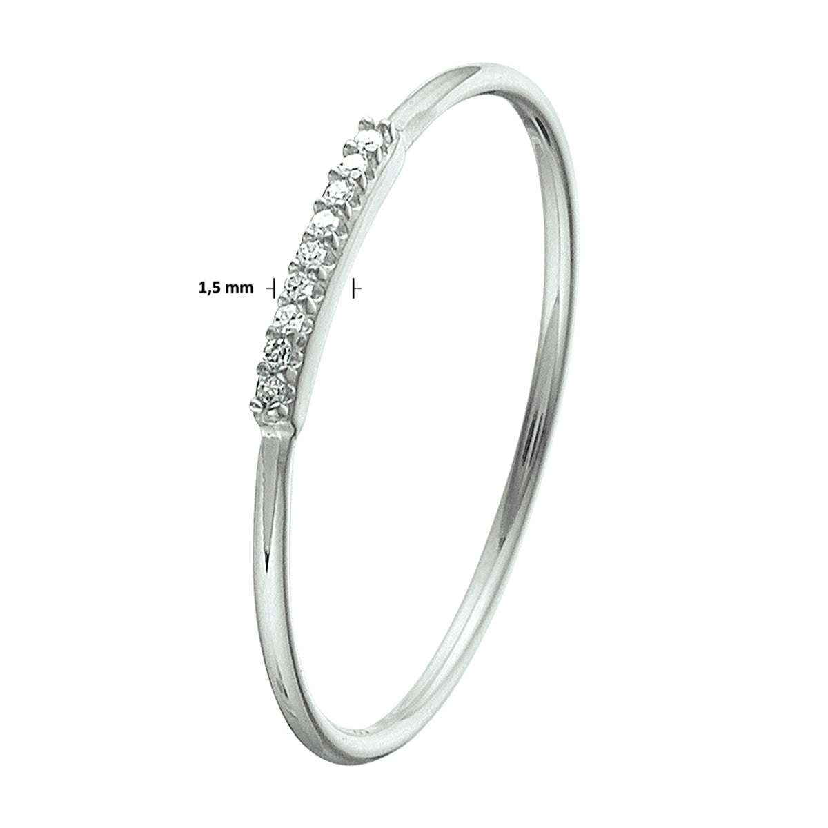 Ring diamant 0.02ct h p1