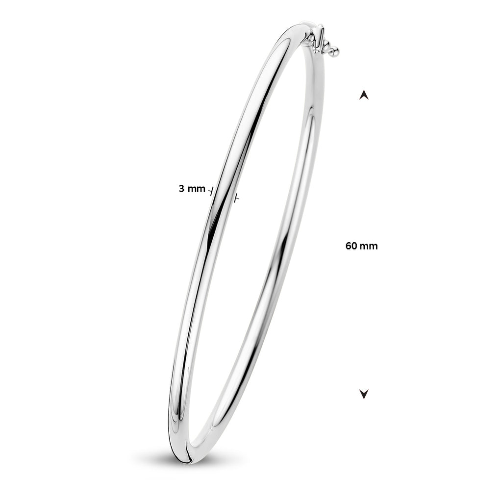 Bangle scharnier ronde buis 3 x 60 mm