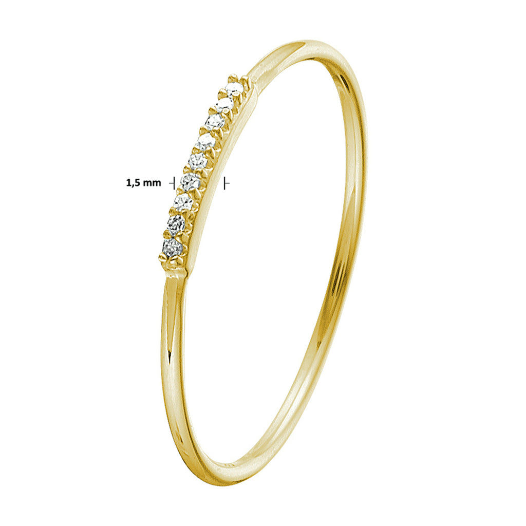Ring diamant 0.02ct h p1