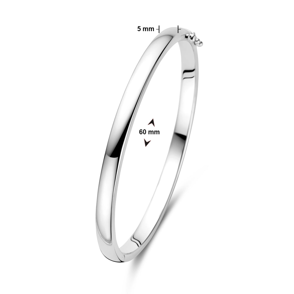 Bangle scharnier 5 mm bolle buis