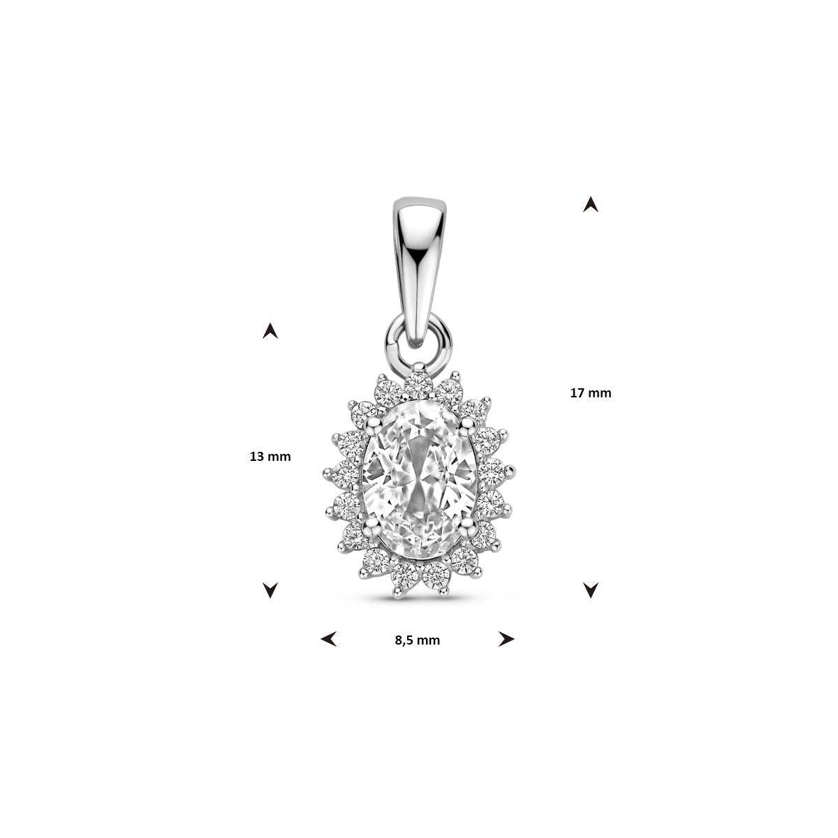 hanger zirkonia 17 mm