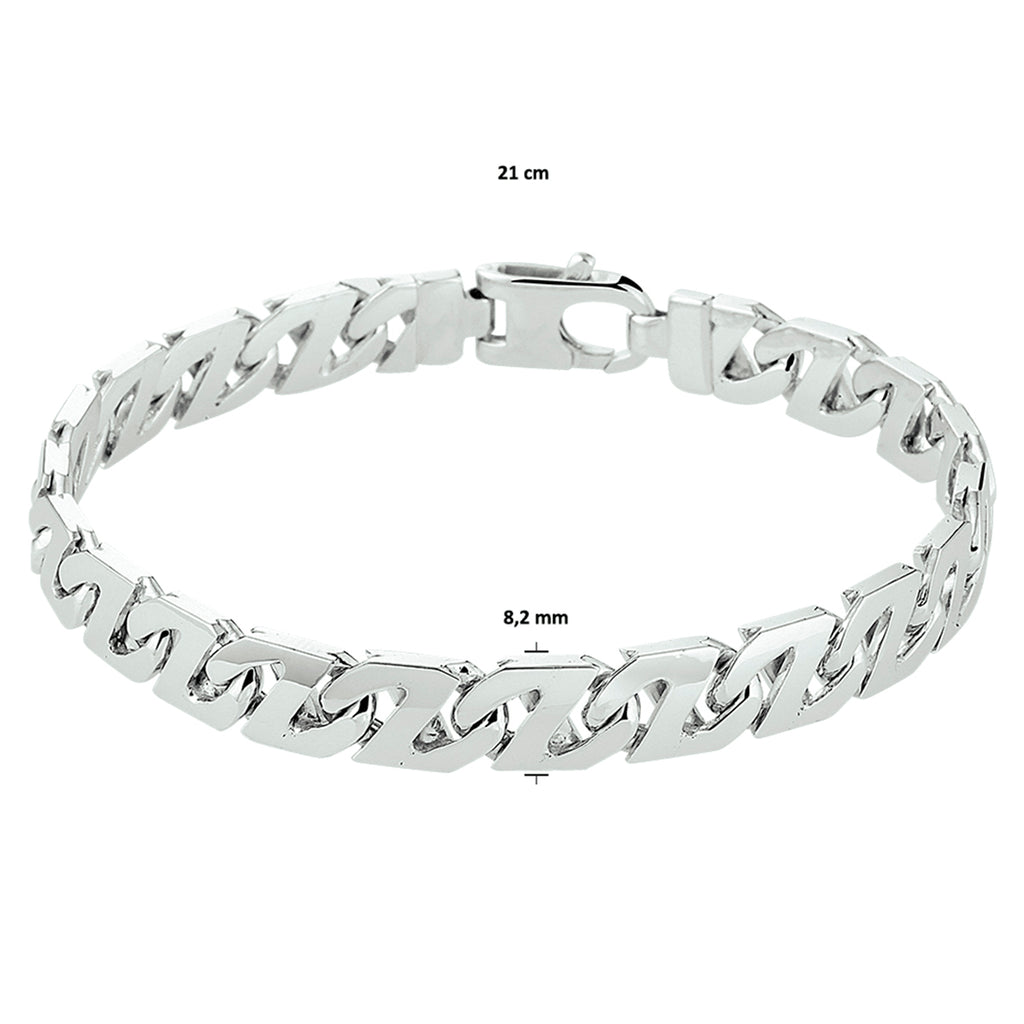 Armband gourmette 8.2 mm
