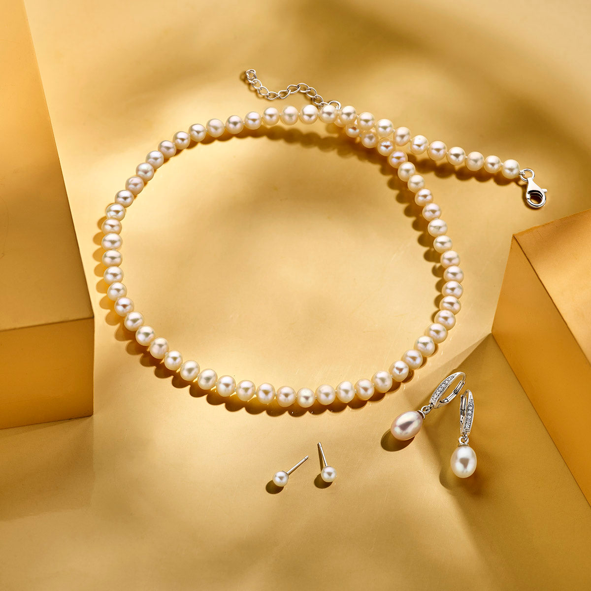 Parel collier dames