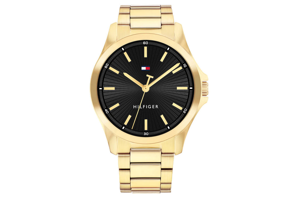 Tommy Hilfiger Bruce goudkleurig herenhorloge TH1792241