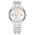 Tommy Hilfiger Mackenzie zilverkleurig dameshorloge TH1782936